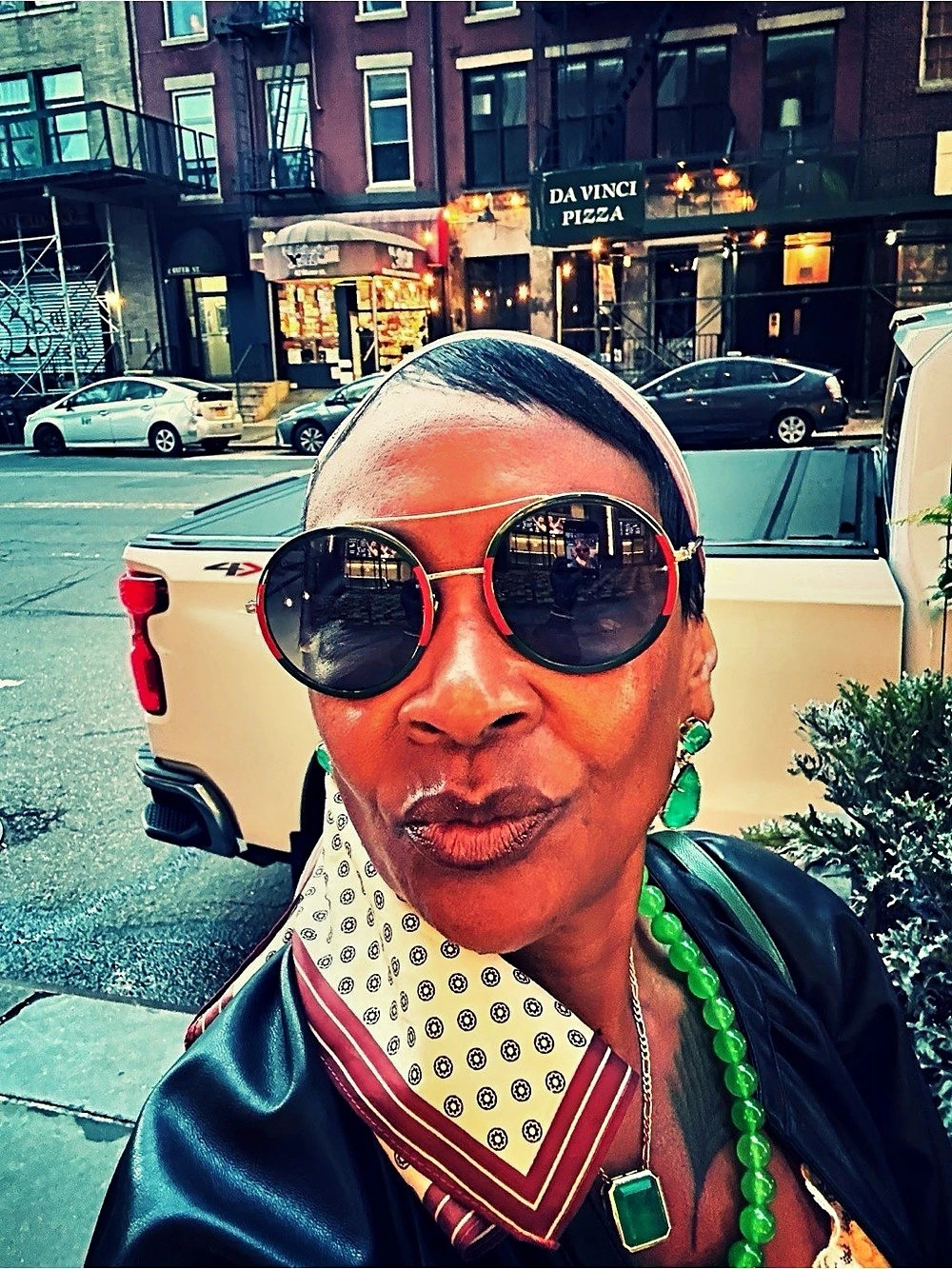 Gucci Green & Black Sunglasses